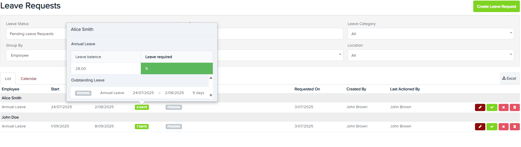 Holiday pay tracked correctly before payroll